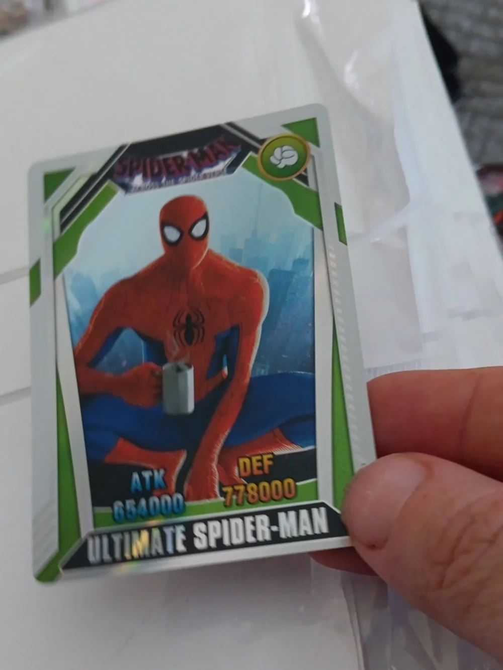 Pokemon Trading Card - Red Blue Green Accents